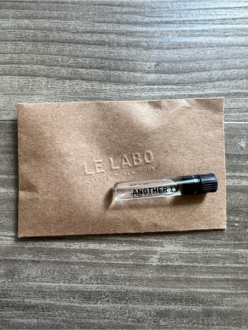 LE LABO • Another 13 Perfume Sample Vial In Envelope